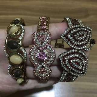 Bracelets: RM10 for each, RM25 for all