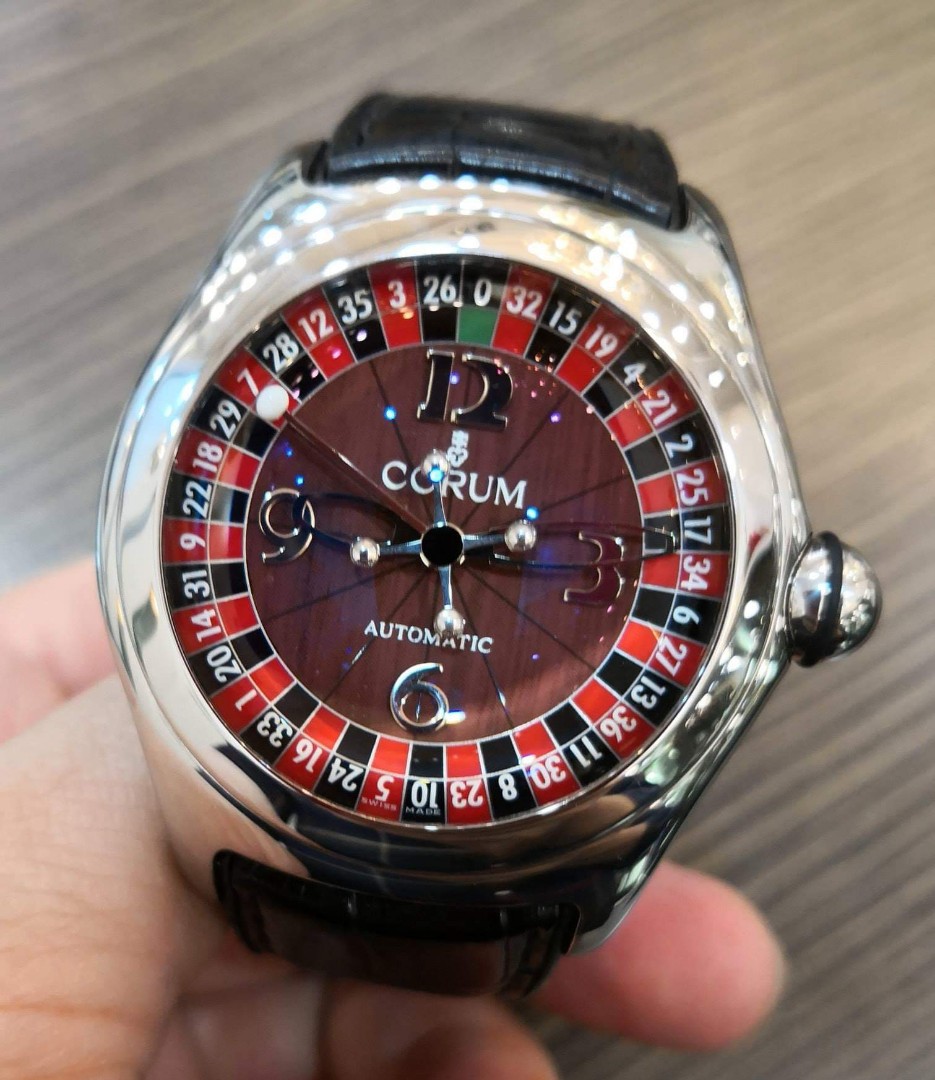 Corum roulette watch sales