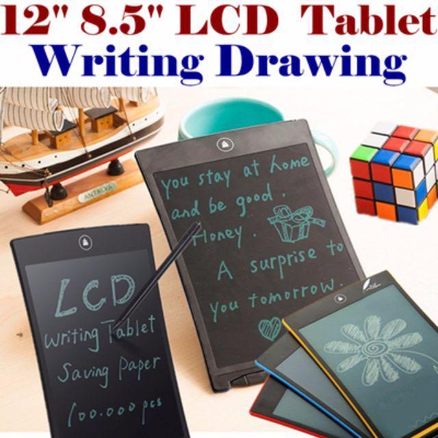 8.5 inch LCD Mini Writing Tablet Writing Board Whiteboard Bulletin ...