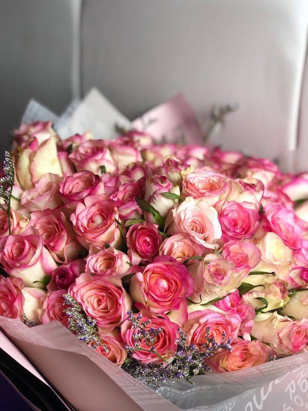 99 roses bouquet for valentine day~