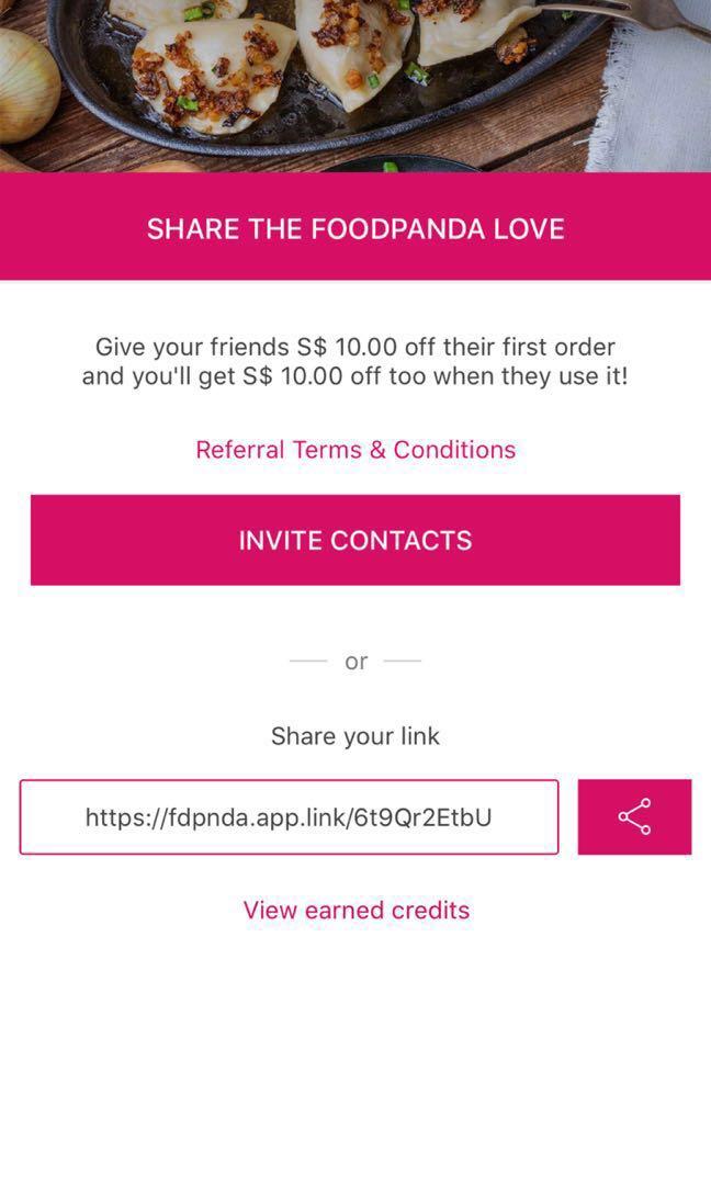 foodpanda new promo code