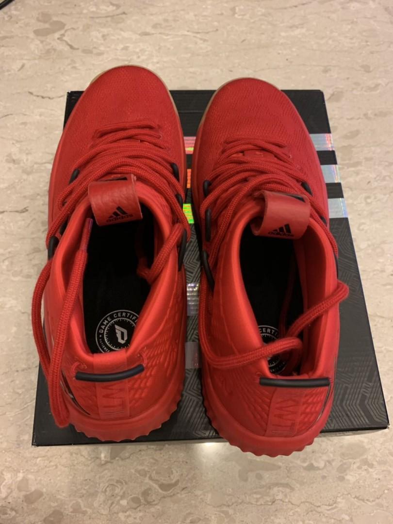 damian lillard 4 red