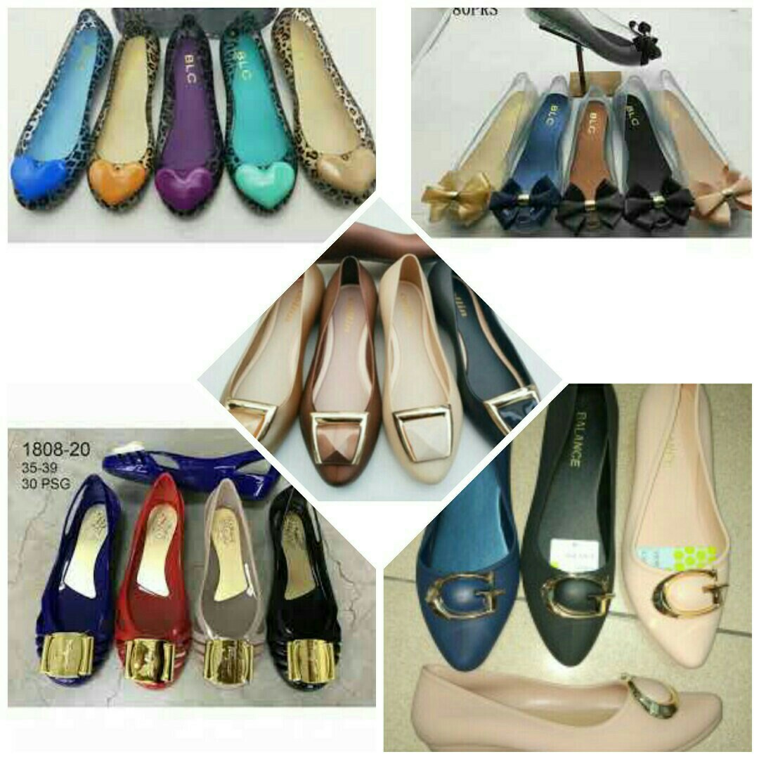 Aneka Sepatu Jelly Wanita Shopee Fesyen Wanita Sepatu Di Carousell