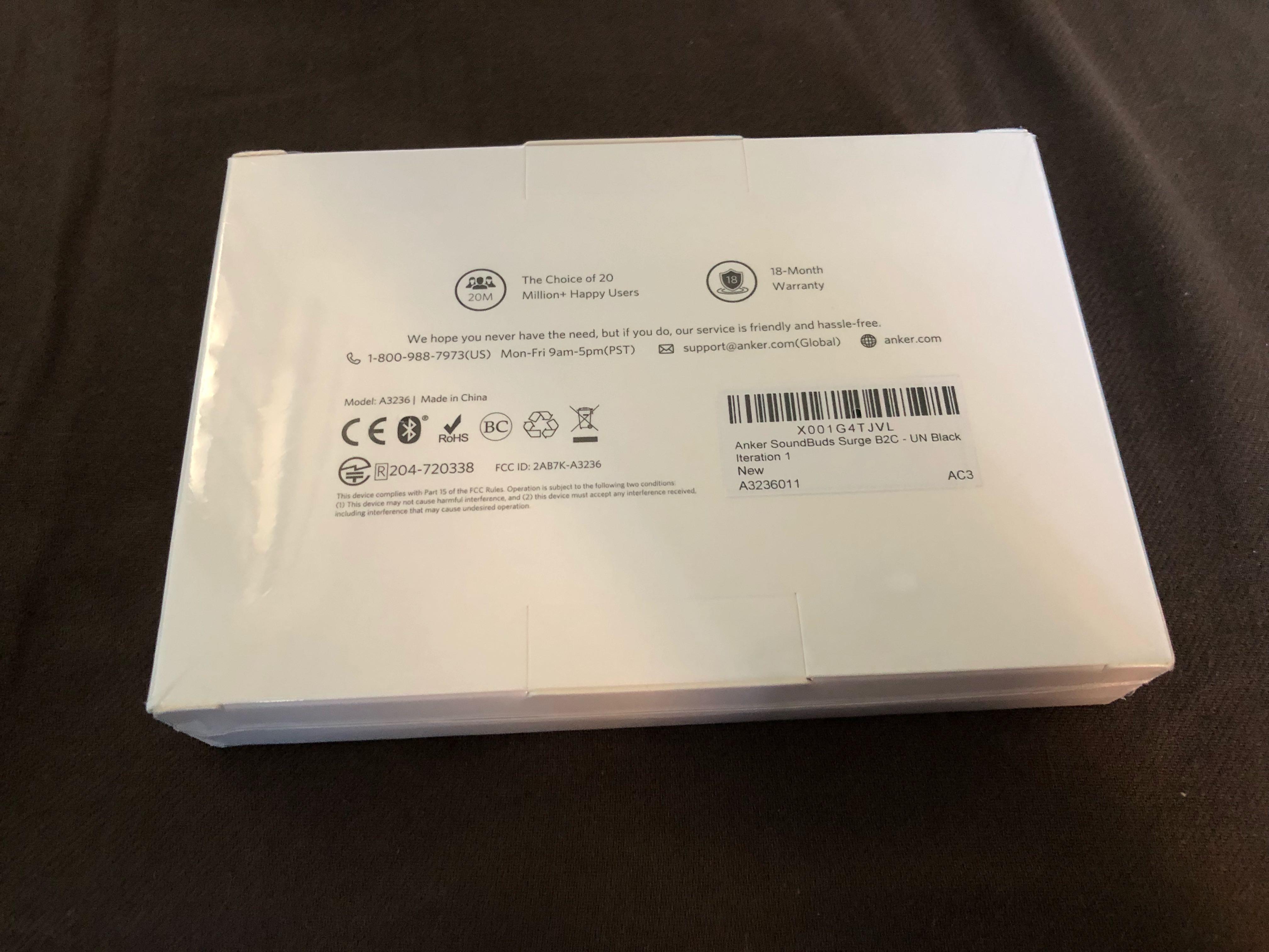 Anker soundbuds hotsell surge a3236