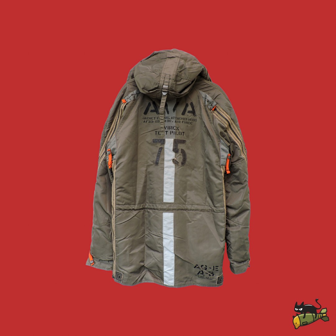 avirex parka jackets