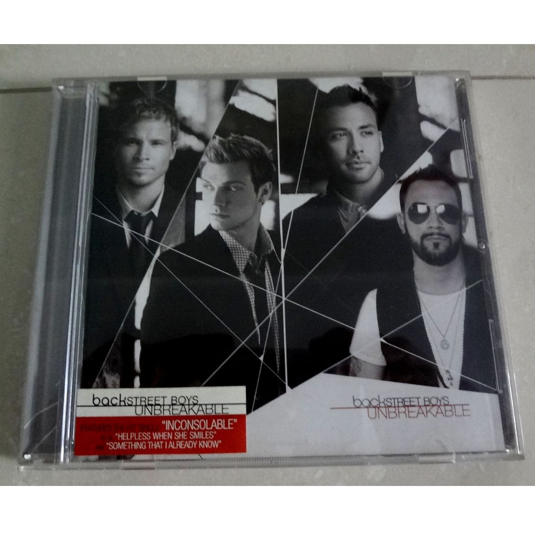 Backstreet Boys CD Unbreakable, Music & Media, CDs, DVDs & Other Media on Carousell