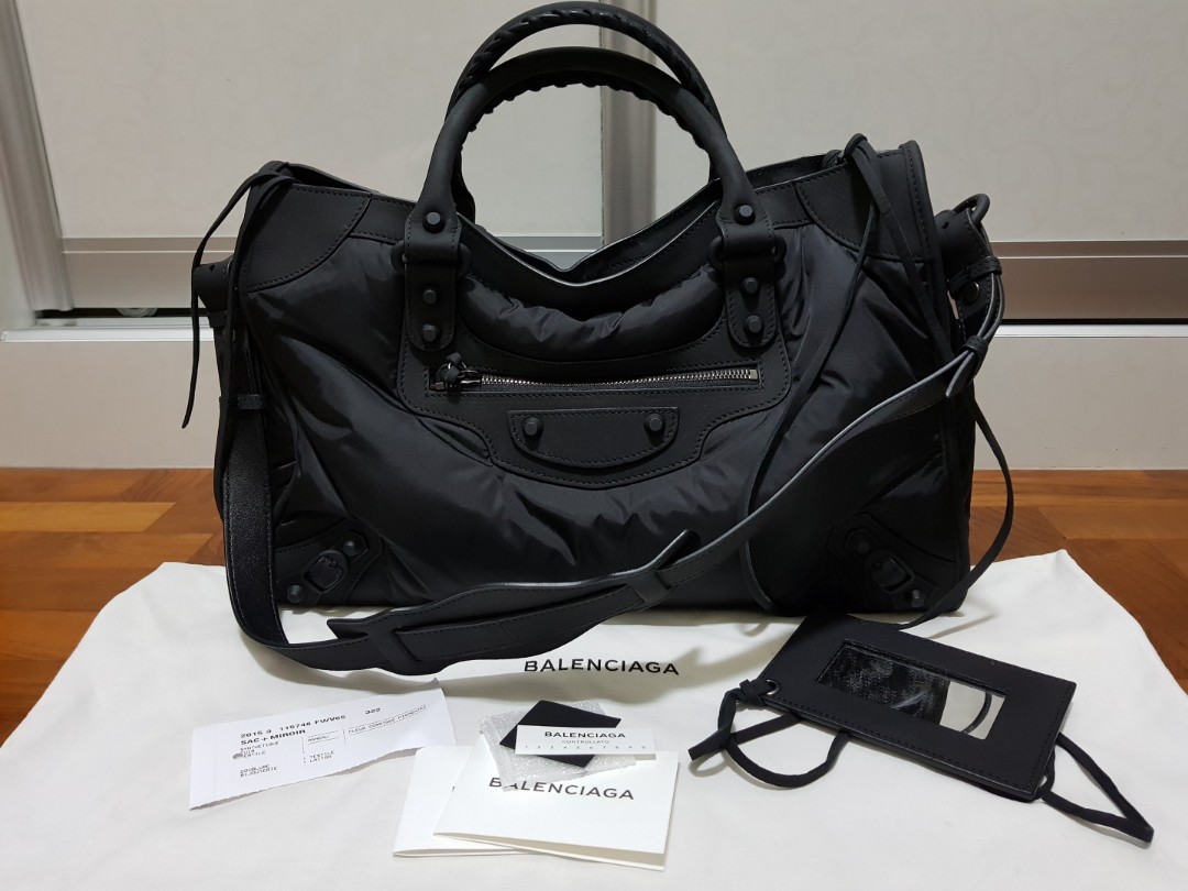 balenciaga nylon bag