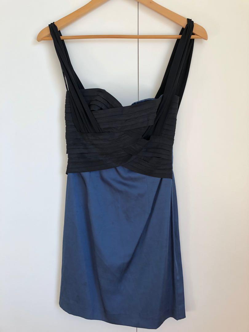 Blessed Are The Meek Blue Mini Dress Women S Fashion Clothes On