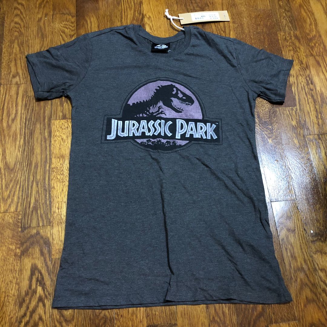 jurassic park grey t shirt