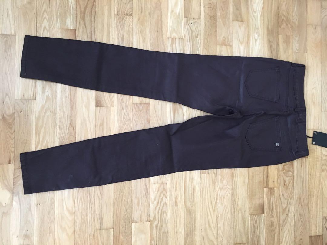 massimo dutti coated jeans