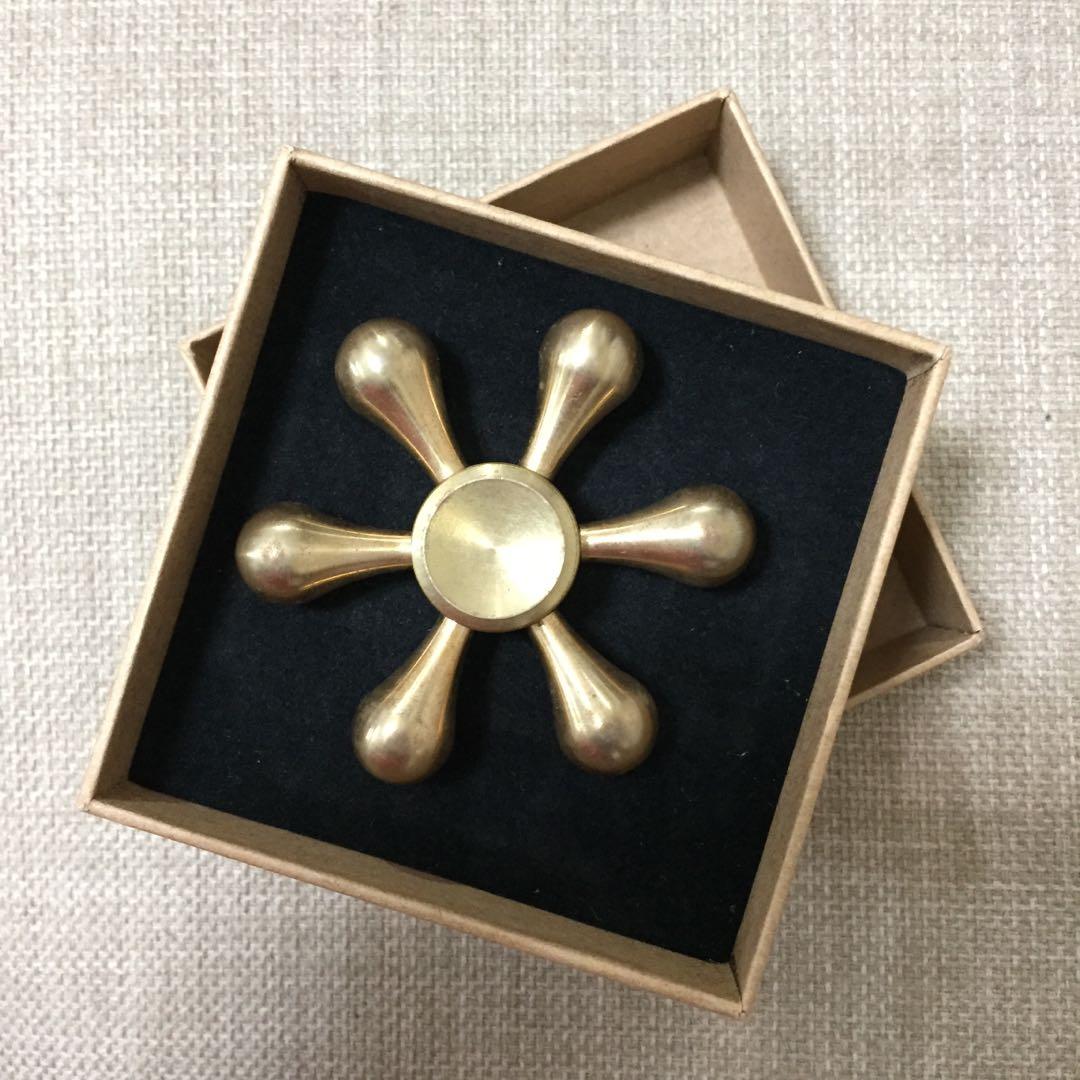 bronze fidget spinner