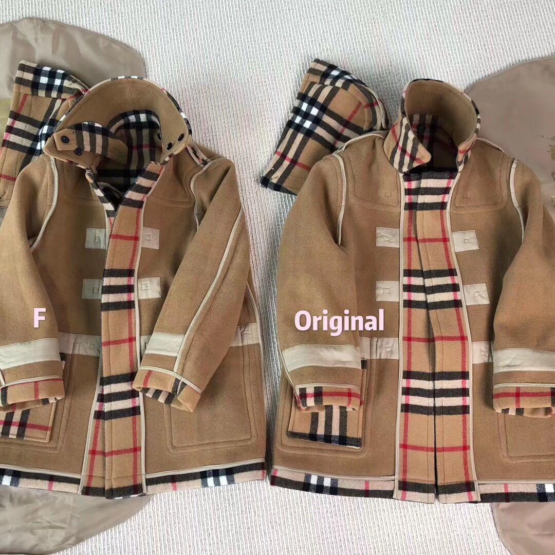 Burberry x gosha rubchinskiy classic check duffle coat