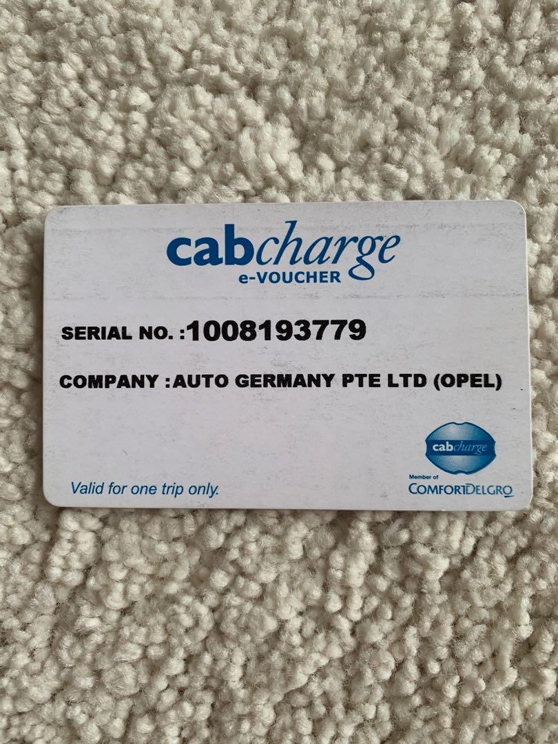Cab Charge E Voucher Entertainment Gift Cards Vouchers On