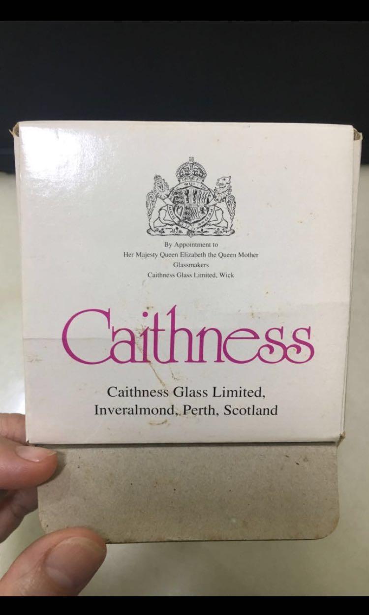 Caithness Crystal Glass Vase, Furniture & Home Living, Kitchenware