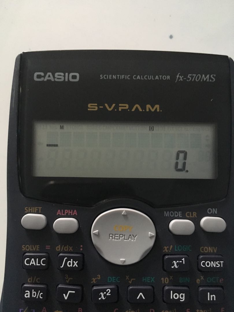 Casio Scientific Calculator Model Fx 570ms - 