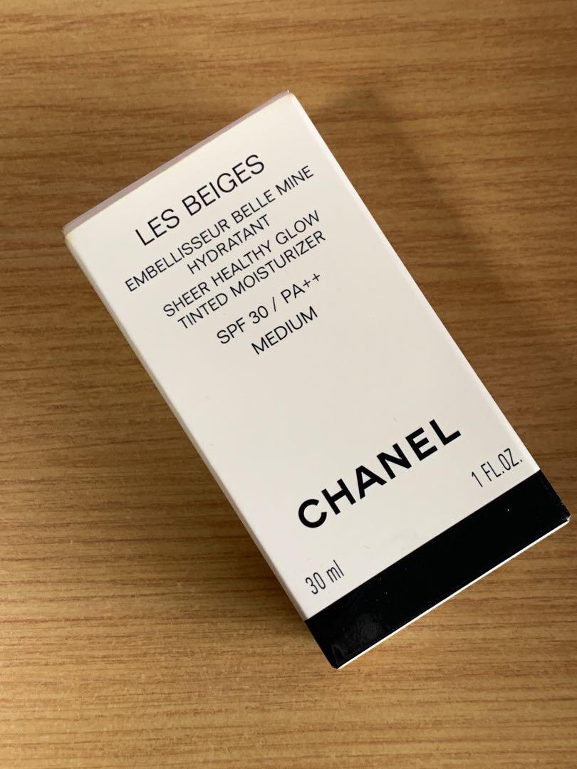 Les Beiges Sheer Healthy Glow Tinted Moisturizer SPF 30 - Deep by Chanel  for Women - 1 oz Foundat 