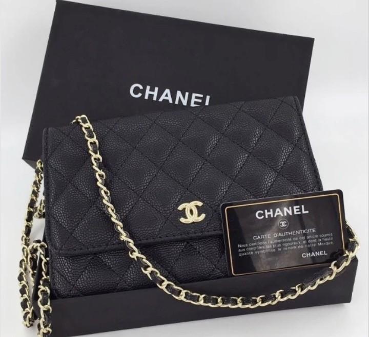 chanel woc dust bag