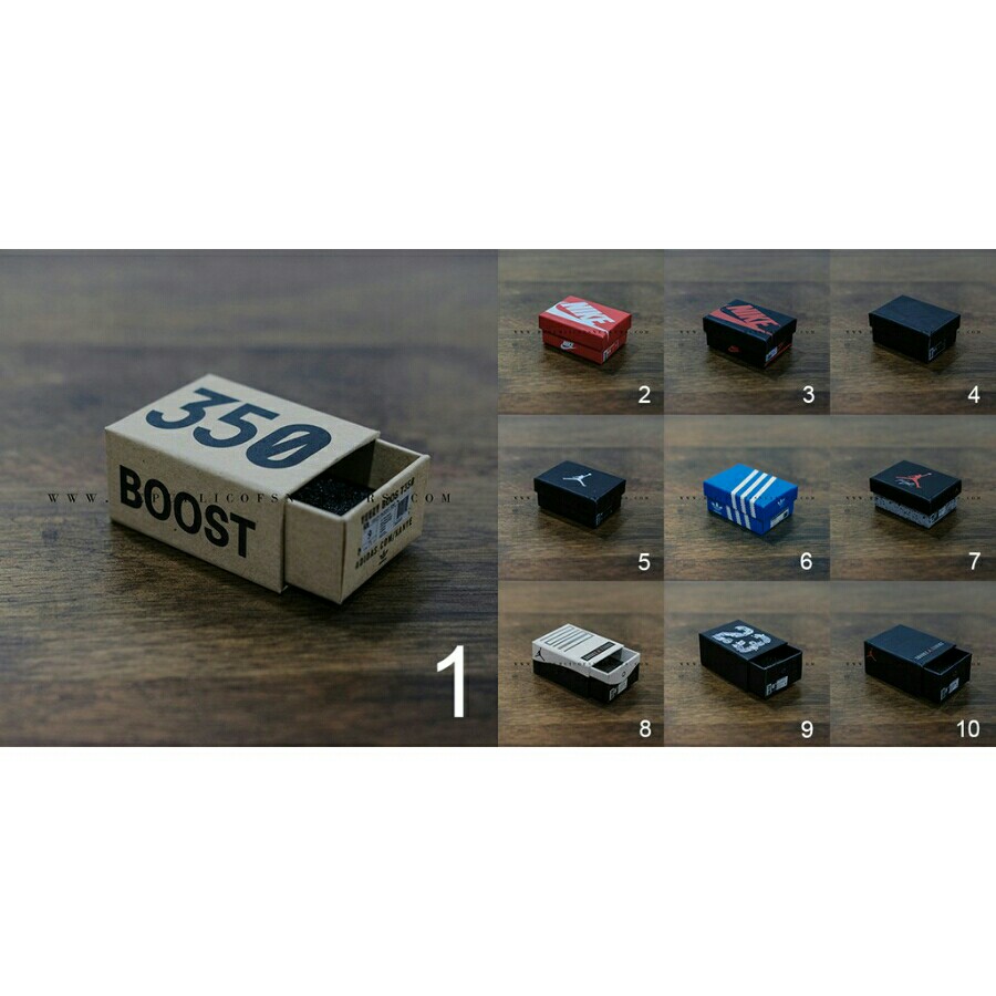 mini jordan shoe box