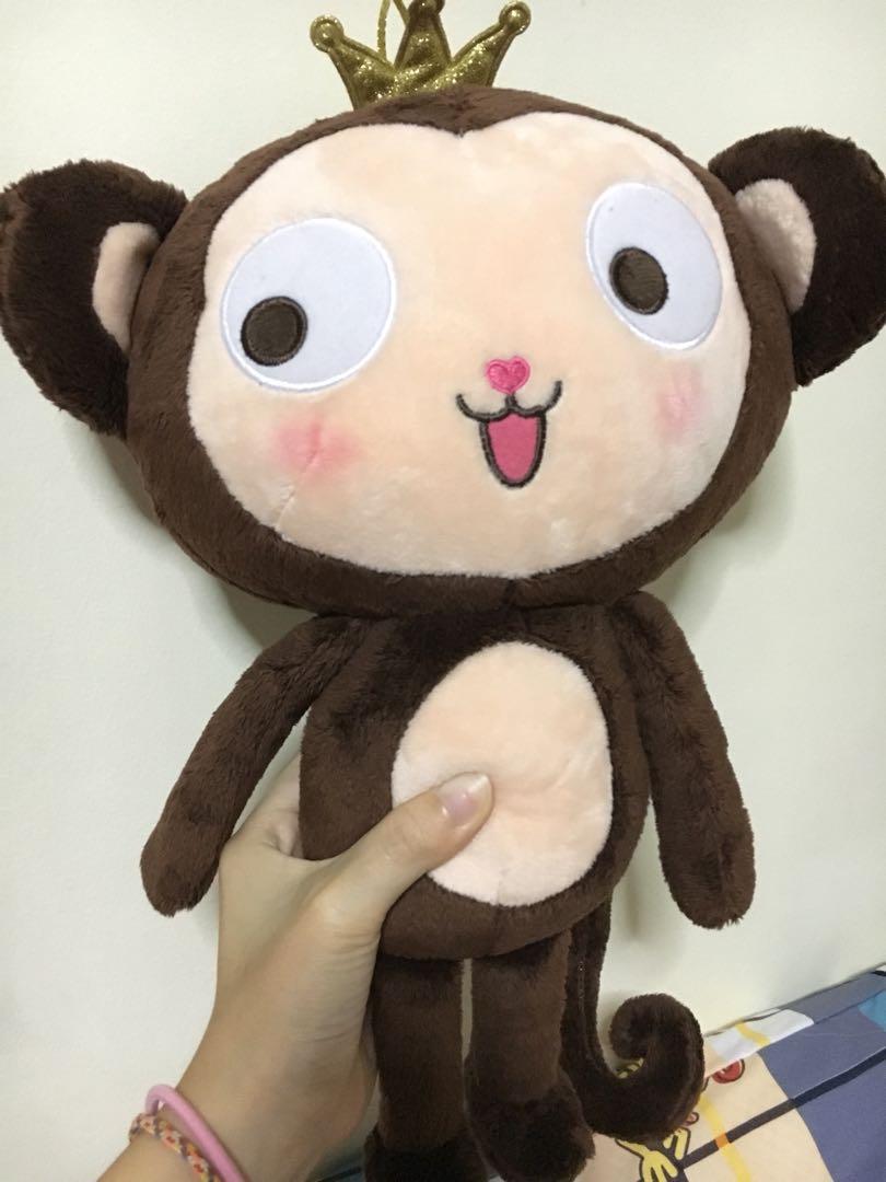 cute monkey soft toy