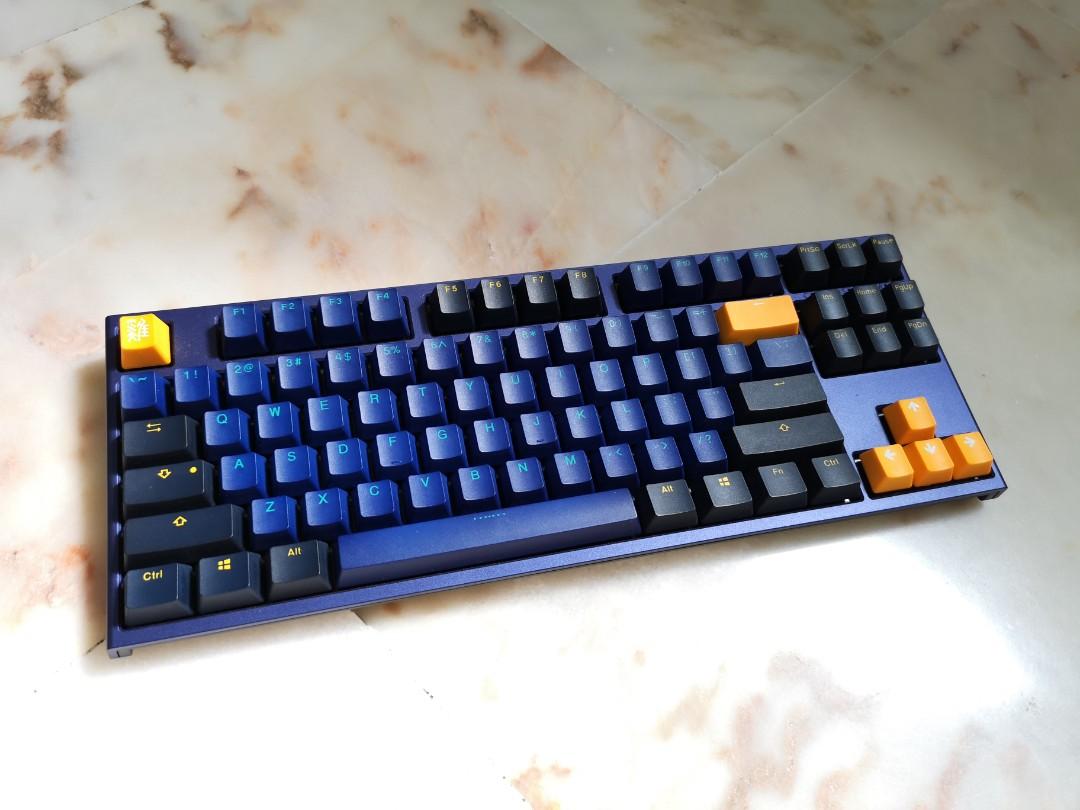 Ducky One 2 Horizon Tkl Mechanical Keyboard Cherry Blue Switches Computers Tech Parts Accessories Computer Keyboard On Carousell