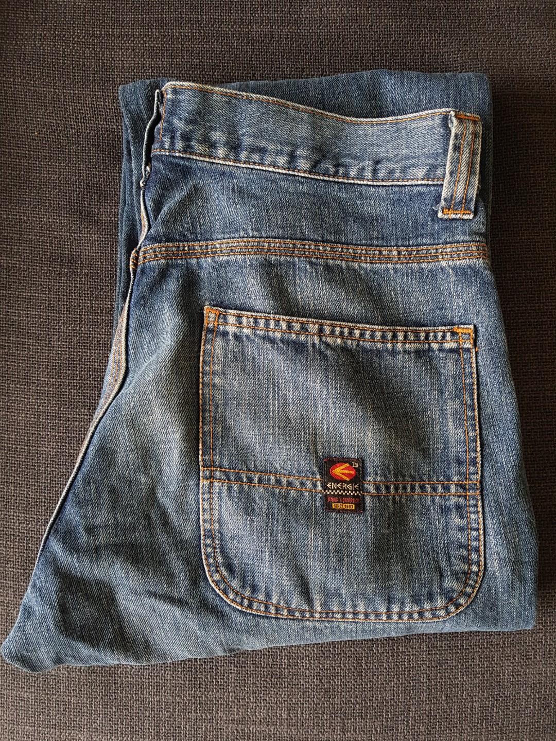 Energie jeans, Men's Fashion, Bottoms, Jeans on Carousell
