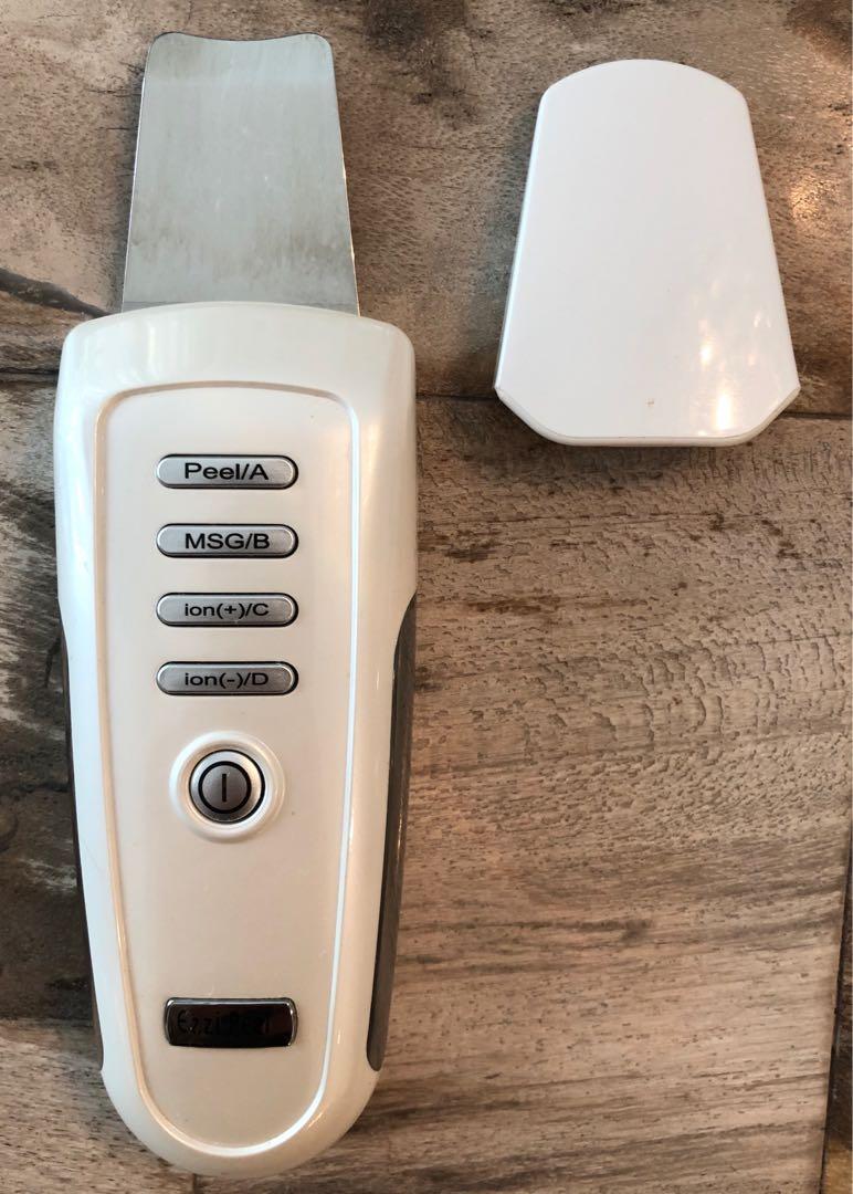 Ezzi Peel Ultrasound Sonic Portable Cordless Skin Spatula Health Beauty Face Skin Care On Carousell