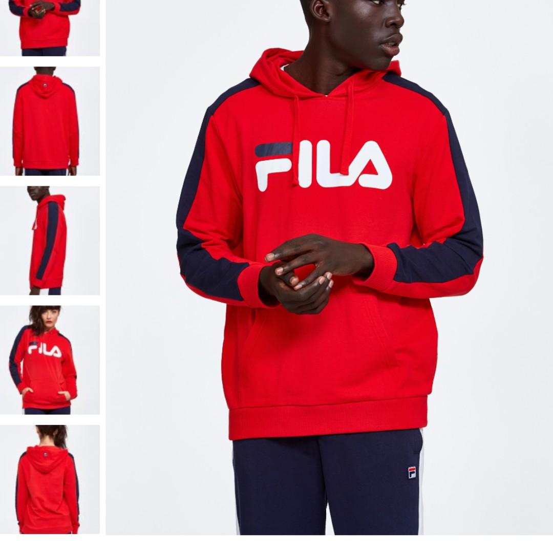 fila panel hoodie