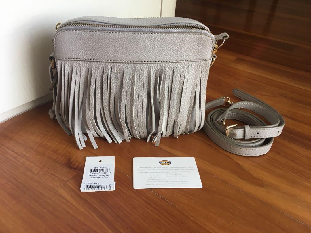 Fossil fringe hotsell purse