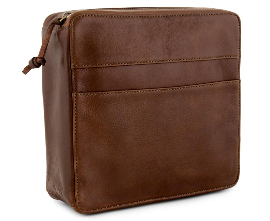 Fossil Tech Kit Carryall Brown Genuine Leather, Men's Fashion, Bags ...