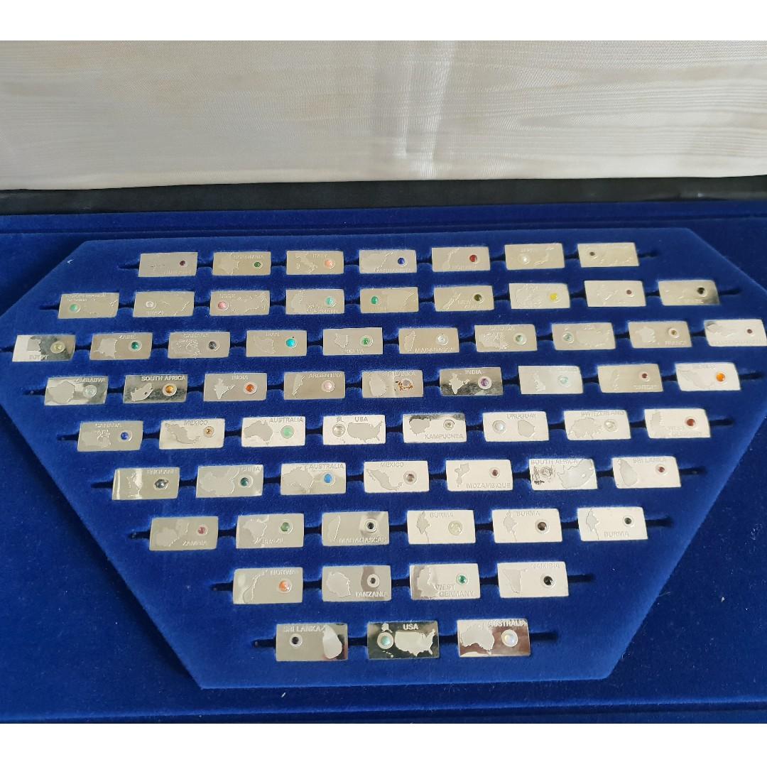 Franklin mint gemstones of the world online