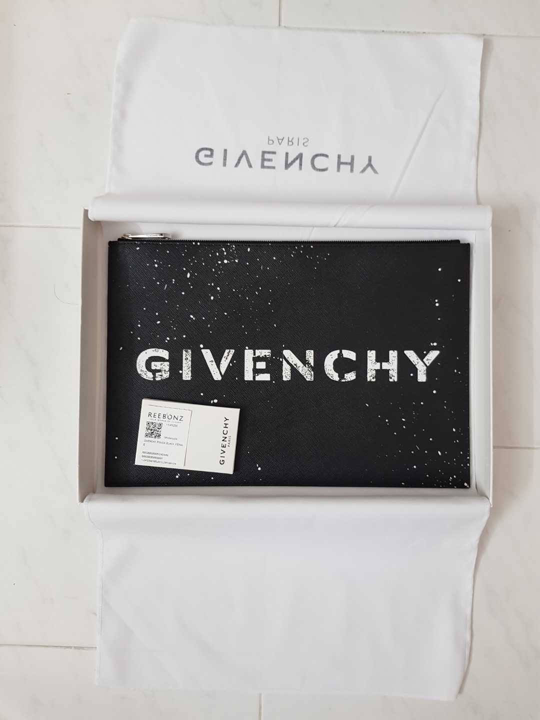 givenchy iconic print pouch