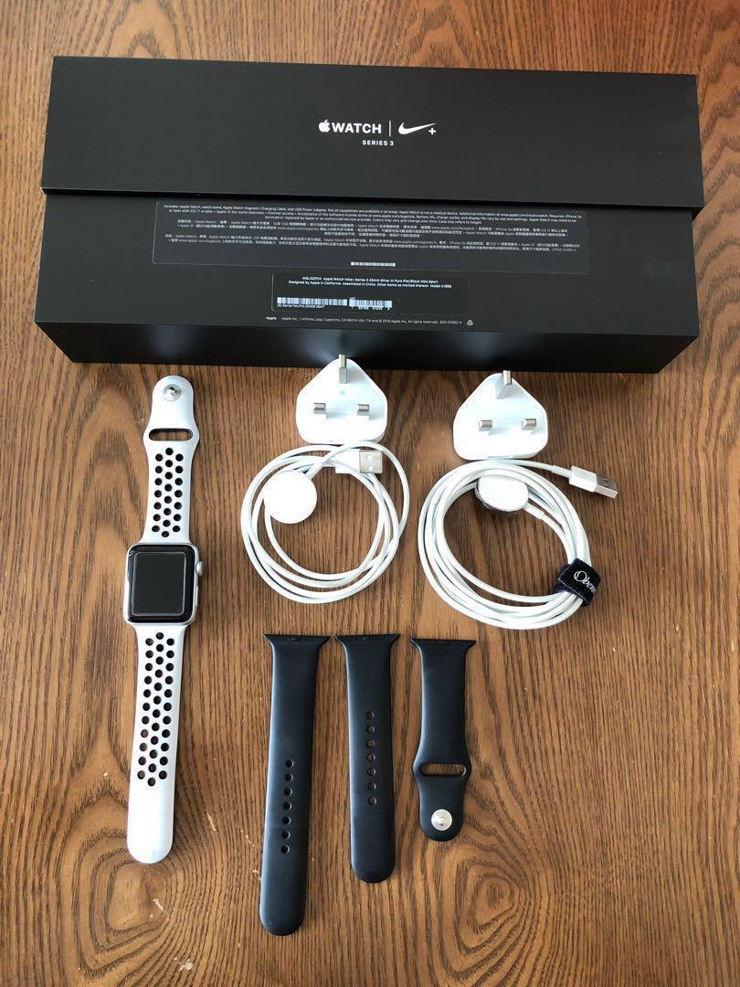 Great Package Deal Apple Watch Nike Series 3 42mm Electronics Others On Carousell
