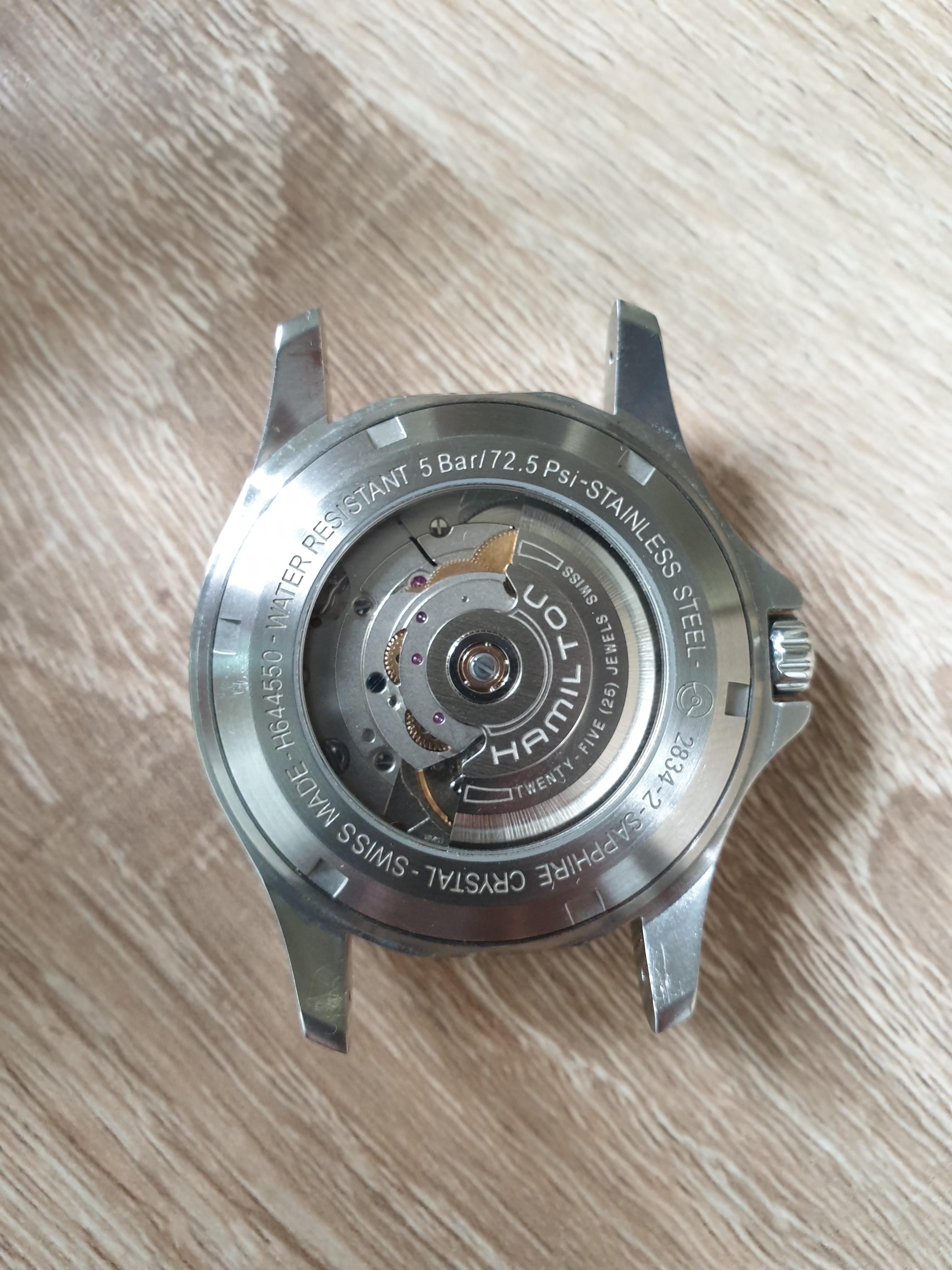 Hamilton khaki on sale king eta