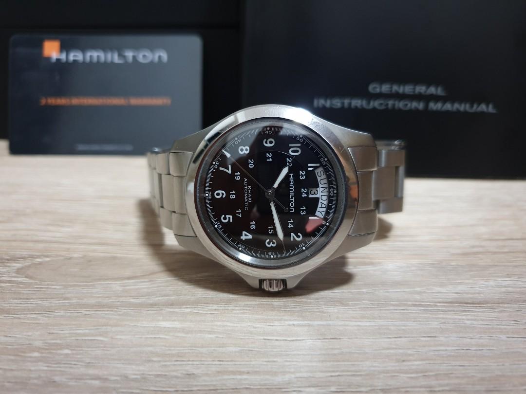 Hamilton khaki king eta online