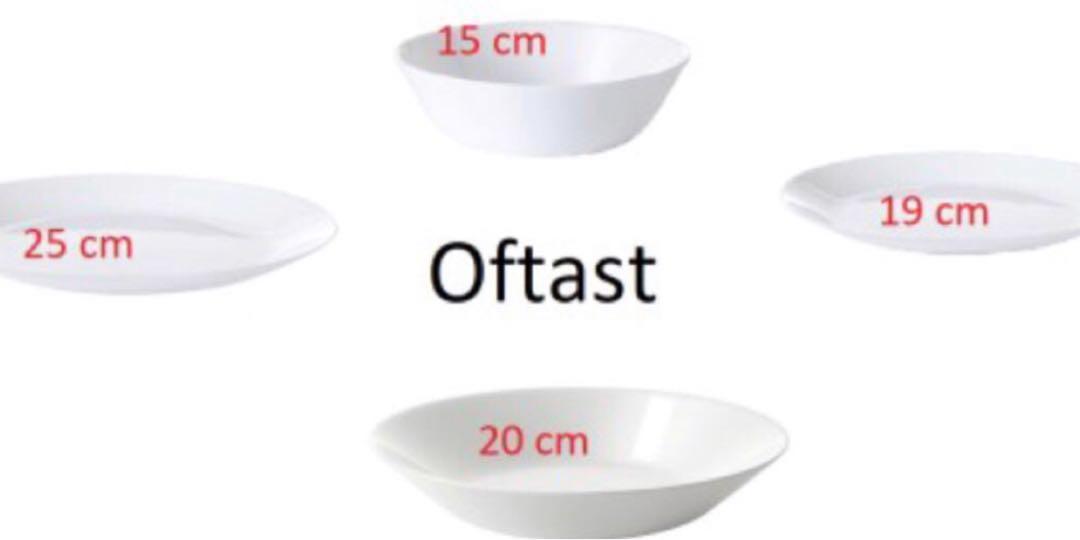 Ikea Oftast Glass Tempered Dinnerware Corelle Quality Home Furniture On Carousell