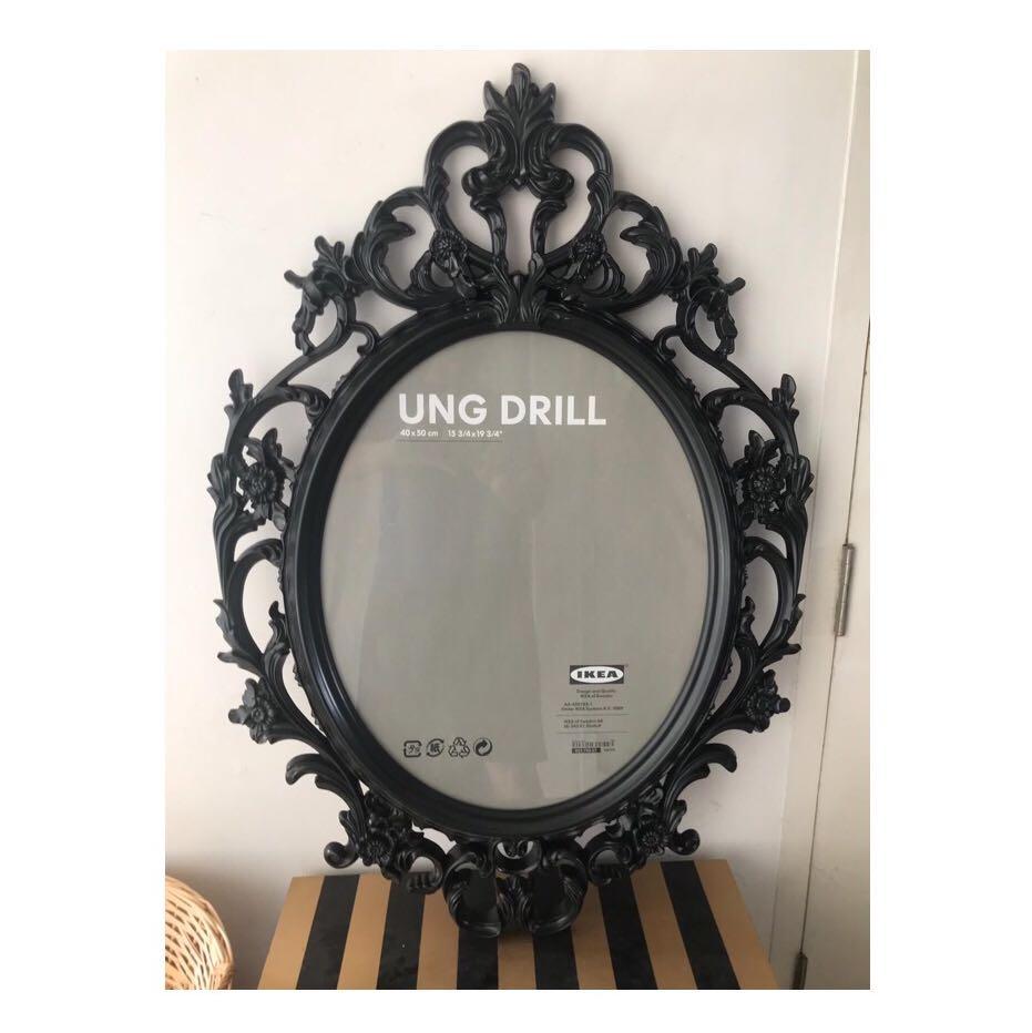 Ikea Oval Photo Frame, Everything Else on Carousell