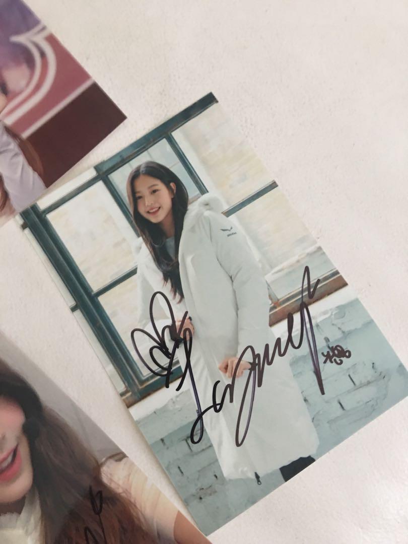 Izone Jang Won Young Rare Signature Photo Entertainment K Wave On Carousell Jang wonyoung is a member of izone. izone jang won young rare signature photo