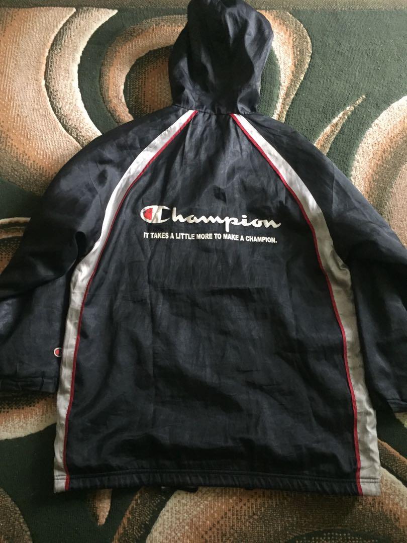 bahan hoodie champion