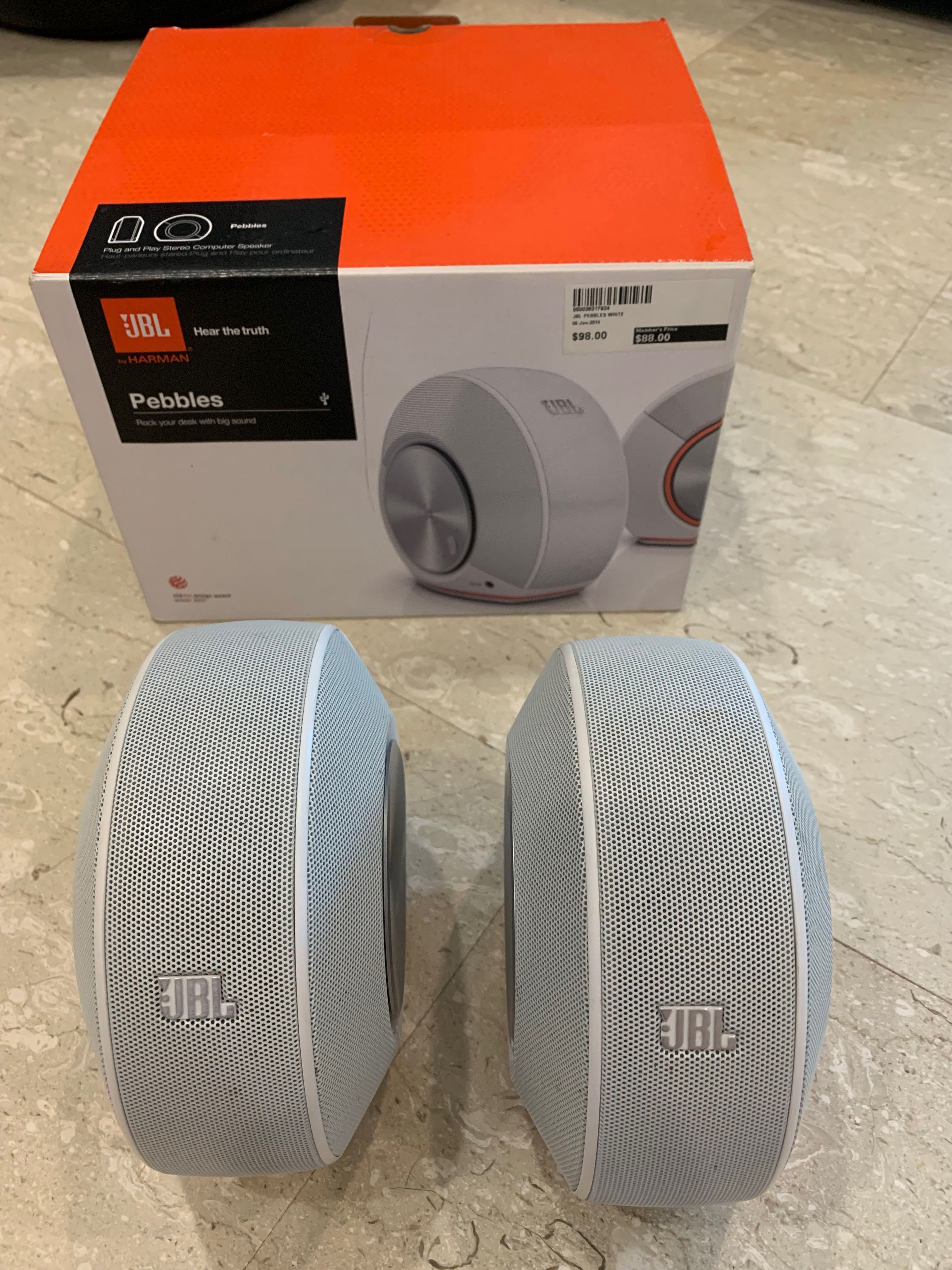 Jbl Pebbles White Electronics Audio On Carousell We create unforgettable audio experiences that amplify any moment.