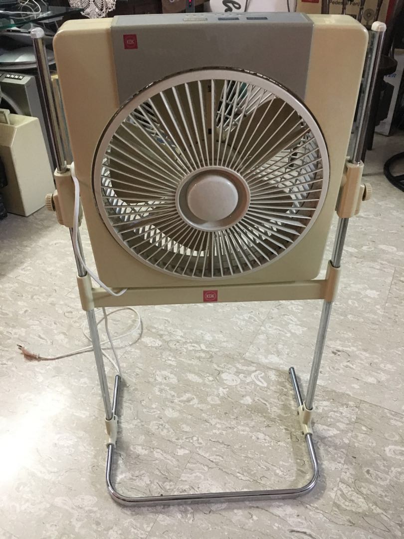 KDK 12inch Standing Box Fan, Furniture & Home Living, Lighting & Fans