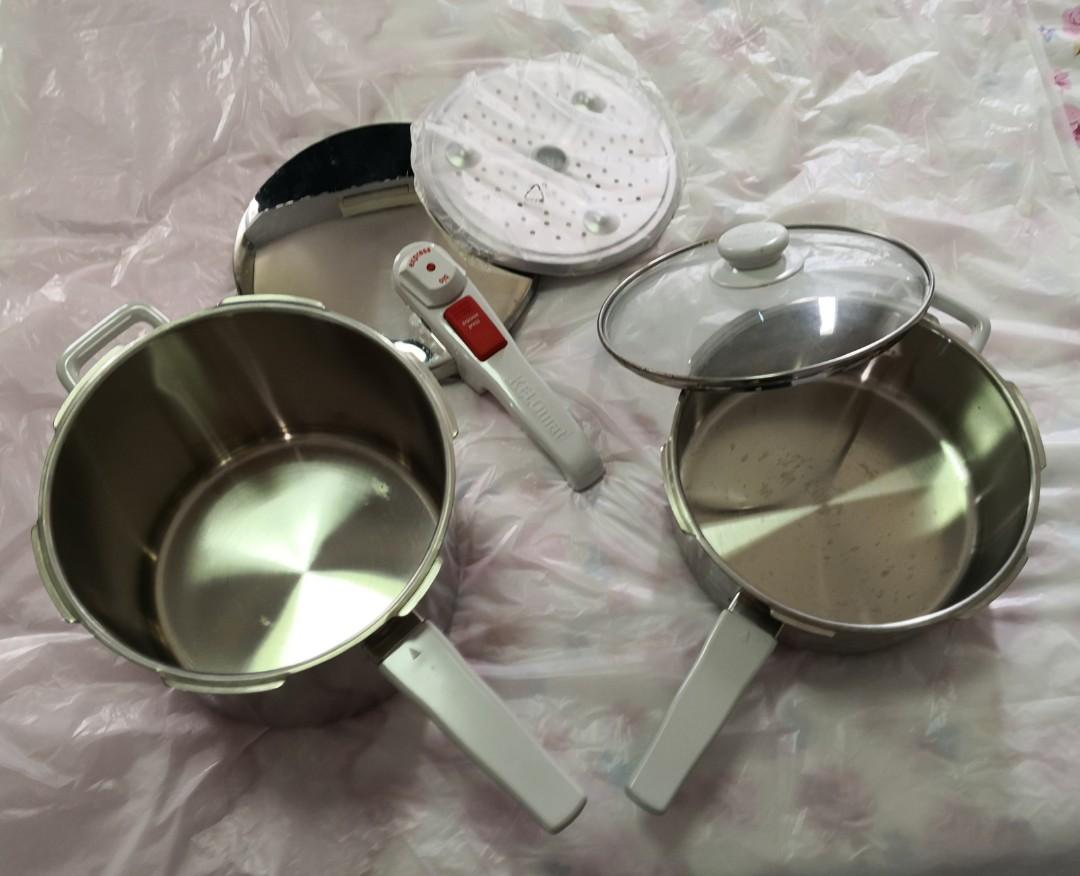 KELOMAT SUPER Stainless Steel Pressure Cooker (3.5 and 6.5 litre), TV