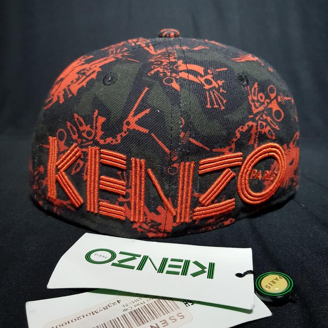 kenzo x new era cap