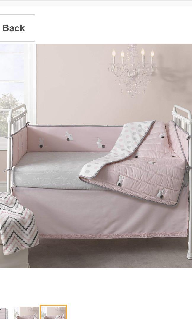Lambs Ivy 4 Piece Crib Bumper Babies Kids Cots Cribs On
