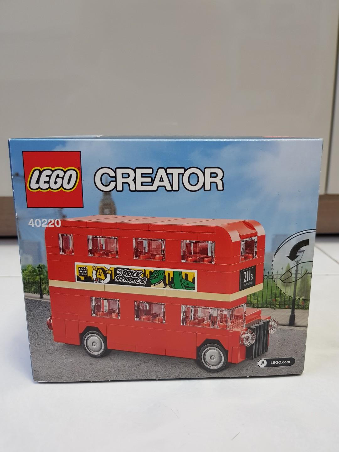 LEGO Creator 40220 London Bus Hobbies Toys Toys Games on Carousell