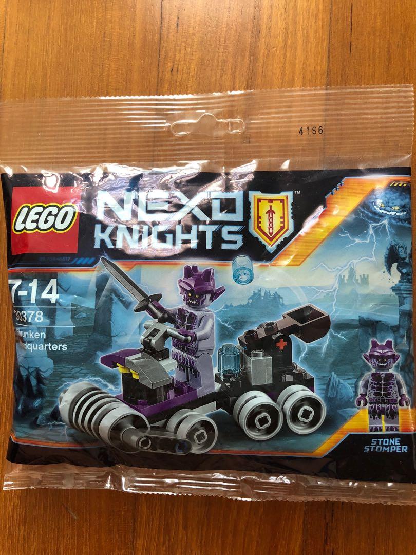LEGO 30378 Nexo Knights Shrunken Headquarters Poly Bag