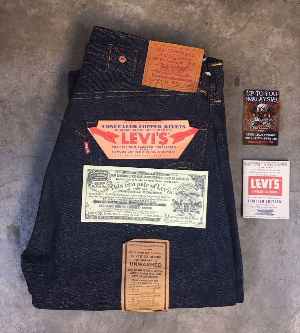 Levis 201xx USA 🇺🇸 W32 L36 New, Men 