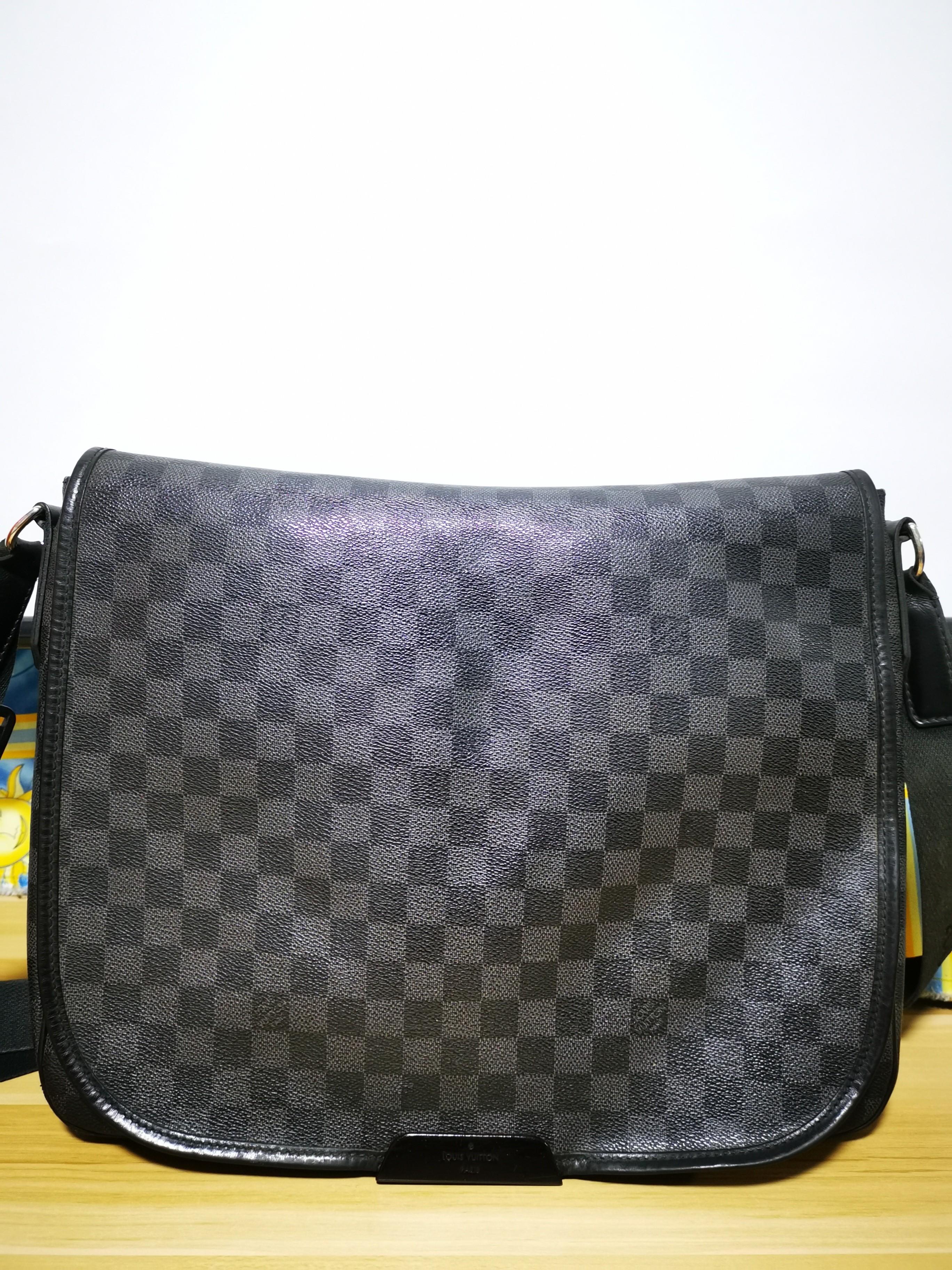 Louis Vuitton Damier Graphite District GM Messenger Bag - The