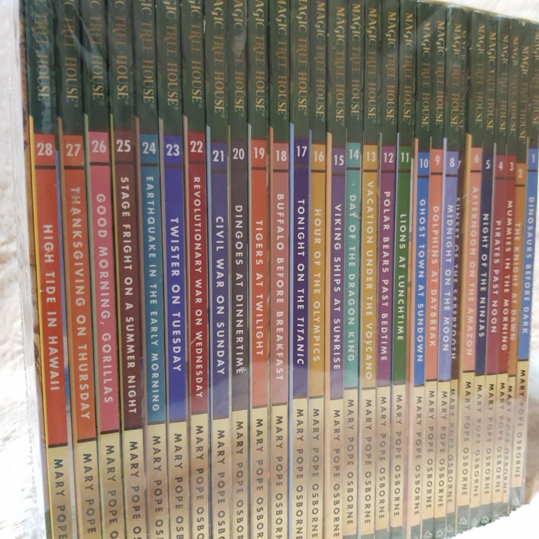 Get Wallpaper Magic Tree House Books 1 28 Books Stationery Fiction On Carousell Free