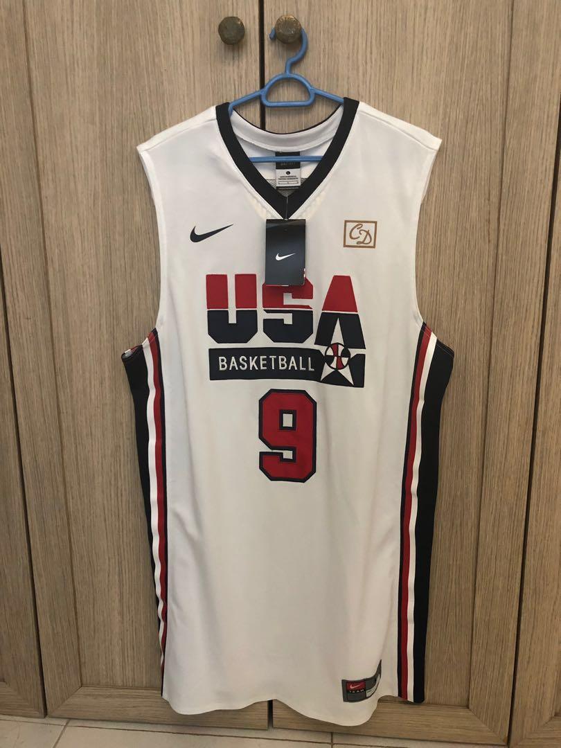 mj dream team jersey