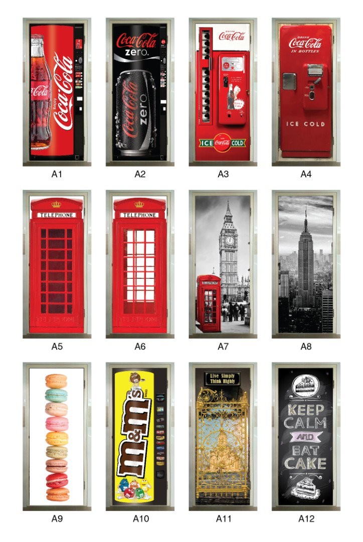 More DESIGNS for Full Color sheet Bomb Shelter Door, Furniture